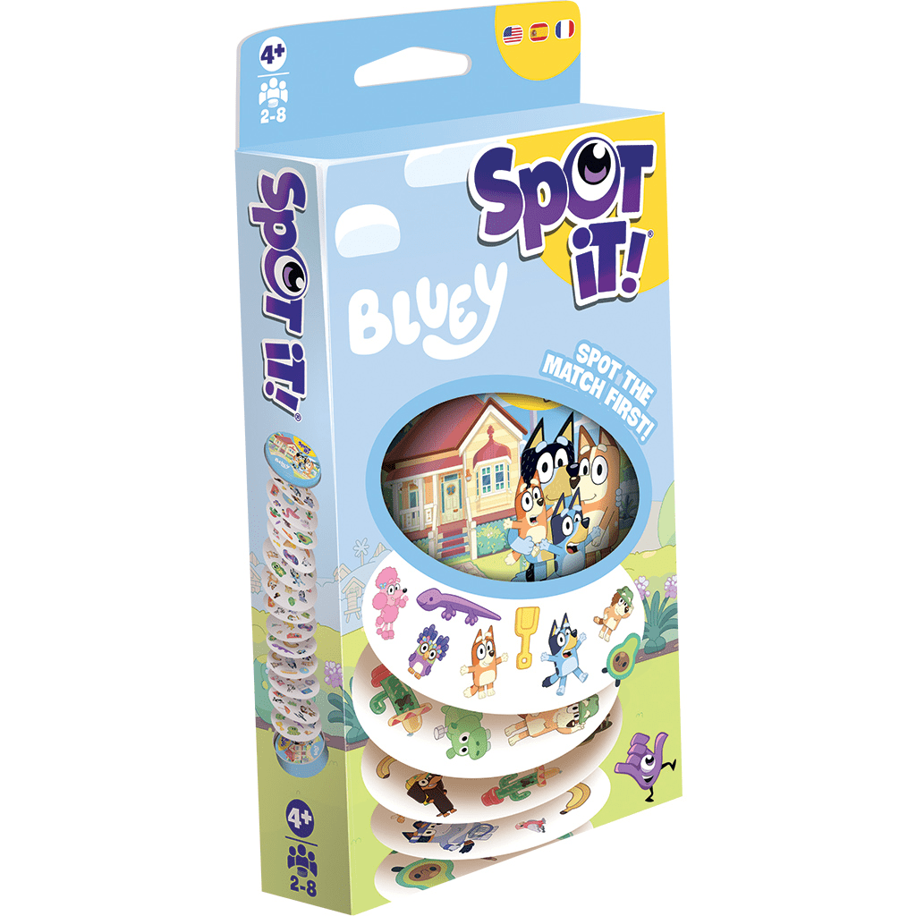 Spot It! Bluey (Eco Blister) - The Feisty Goblin Gamehouse -