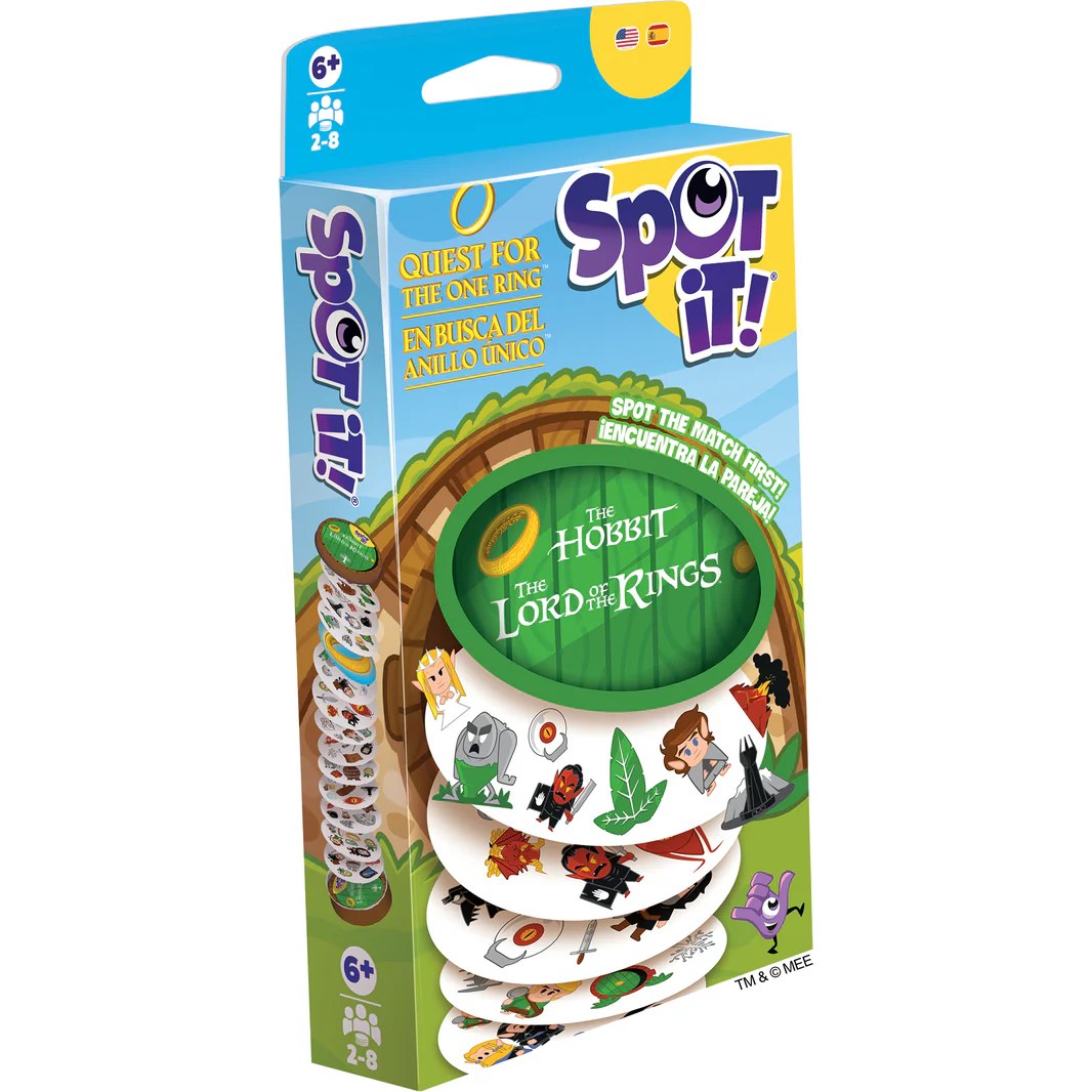 Spot It! LOTR (Eco Blister) - The Feisty Goblin Gamehouse -