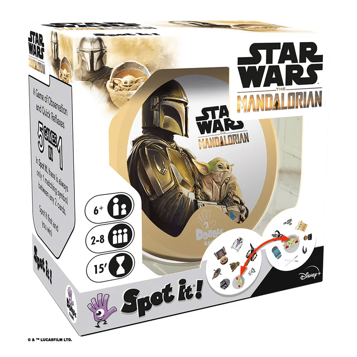 Spot It Star Wars The Mandalorian - The Feisty Goblin Gamehouse -