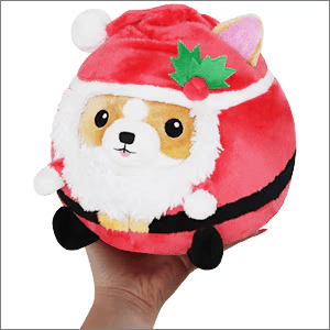Squishable - Undercover Corgi in Santa - The Feisty Goblin Gamehouse -
