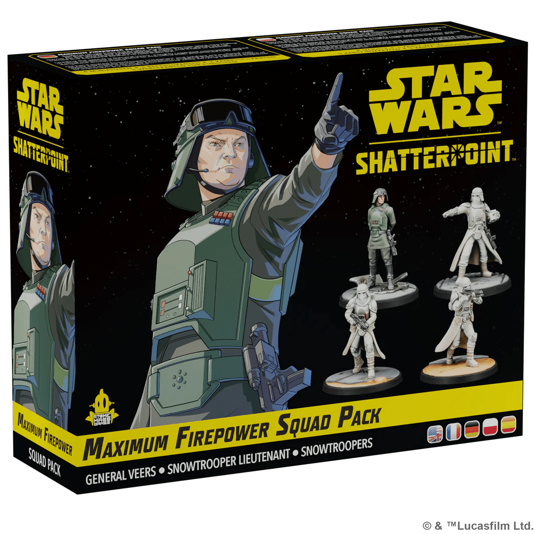 Star Wars: Shatterpoint - Maximum Firepower Squad Pack - The Feisty Goblin Gamehouse -
