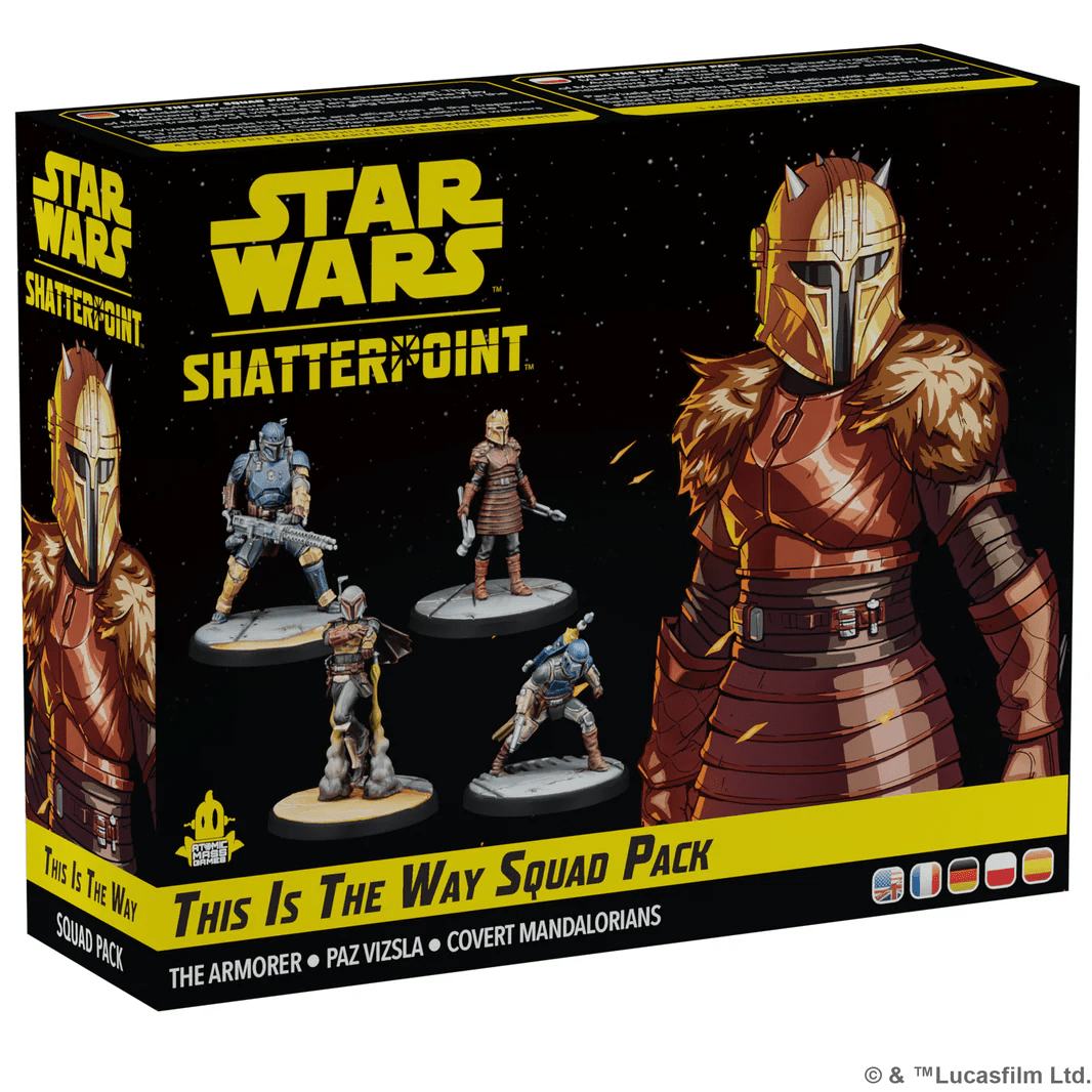 Star Wars: Shatterpoint - This Is The Way Squad Pack - The Feisty Goblin Gamehouse -