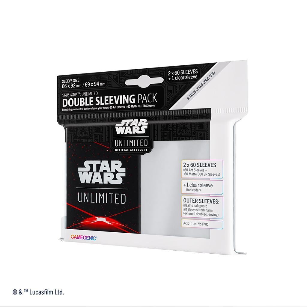 Star Wars: Unlimited Art Sleeves Double Sleeving Pack - Space Red - The Feisty Goblin Gamehouse -