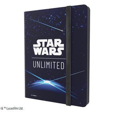 Star Wars: Unlimited - Casual Album 18-Pocket Card Back Blue - The Feisty Goblin Gamehouse -