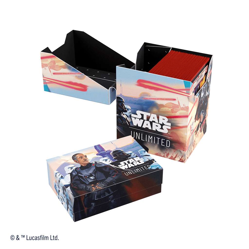 Star Wars: Unlimited - Soft Crate: Mandalorian / Moff Gideon - The Feisty Goblin Gamehouse -