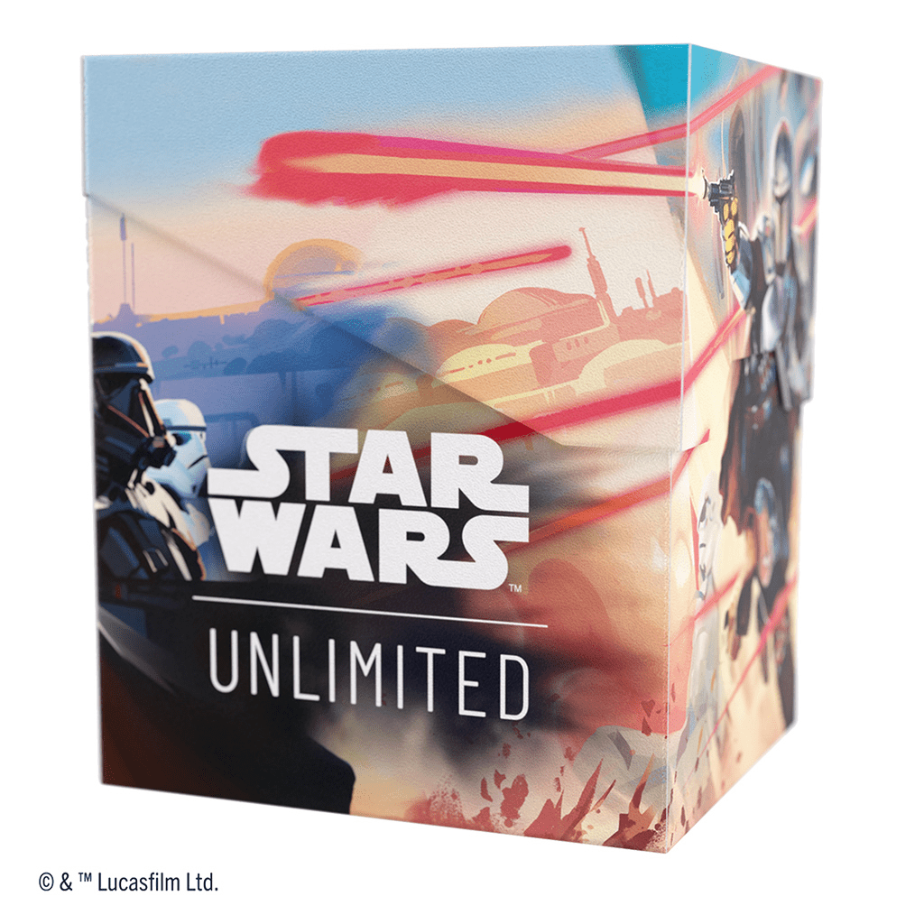 Star Wars: Unlimited - Soft Crate: Mandalorian / Moff Gideon - The Feisty Goblin Gamehouse -