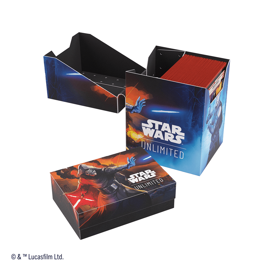 Star Wars: Unlimited - Soft Crate: Rey / Kylo Ren - The Feisty Goblin Gamehouse -