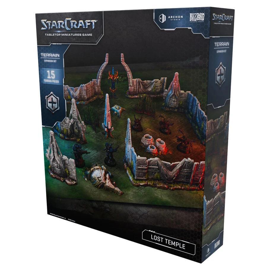 StarCraft: Tabletop Miniatures Game - Terrain: Lost Temple Expansion Set - The Feisty Goblin Gamehouse -