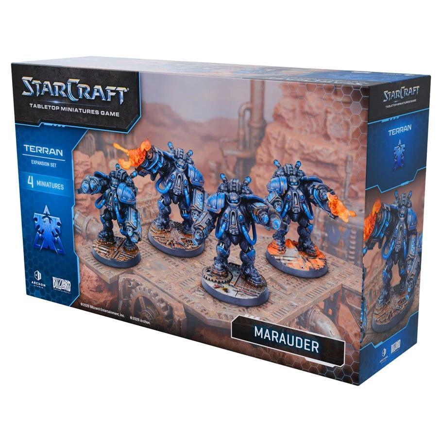 StarCraft: Tabletop Miniatures Game - Terran: Marauder Expansion Set - The Feisty Goblin Gamehouse -
