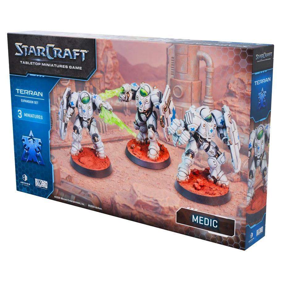 StarCraft: Tabletop Miniatures Game - Terran: Medic Expansion Set - The Feisty Goblin Gamehouse -