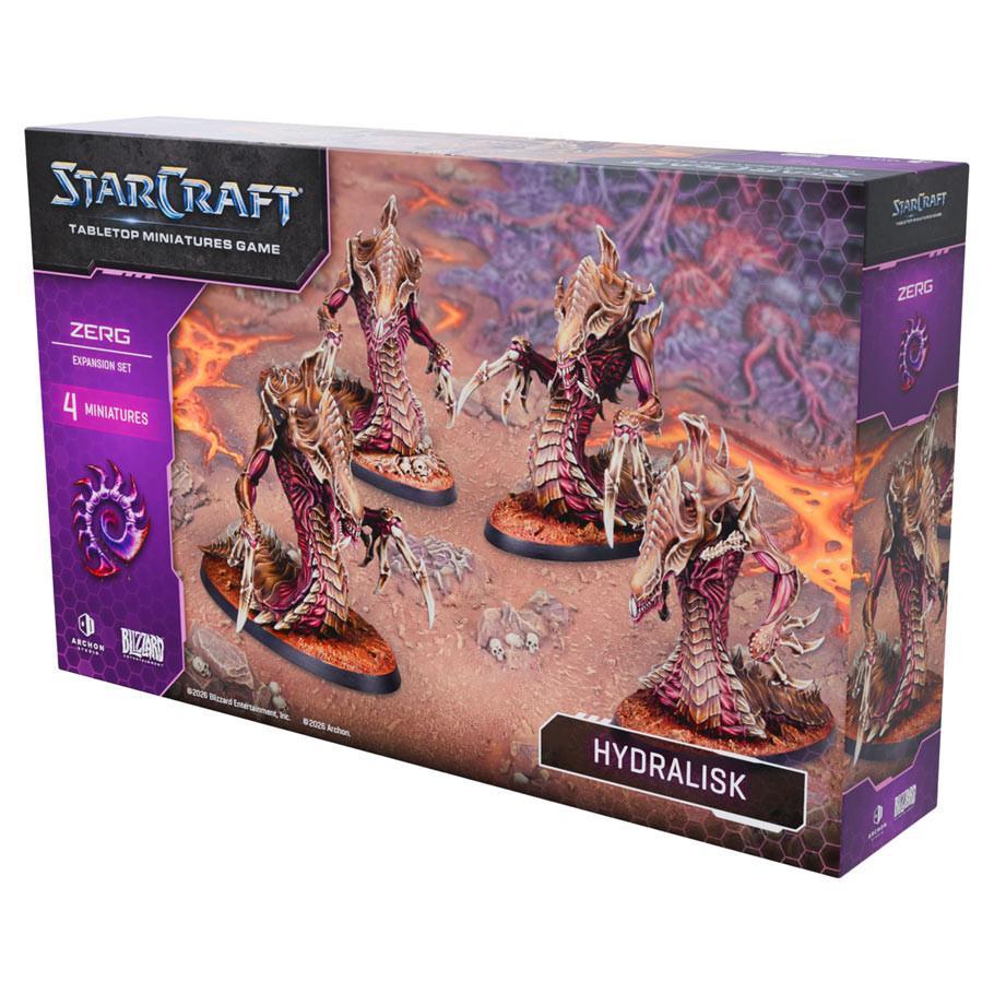 StarCraft: Tabletop Miniatures Game - Zerg: Hydralisk Expansion Set - The Feisty Goblin Gamehouse -