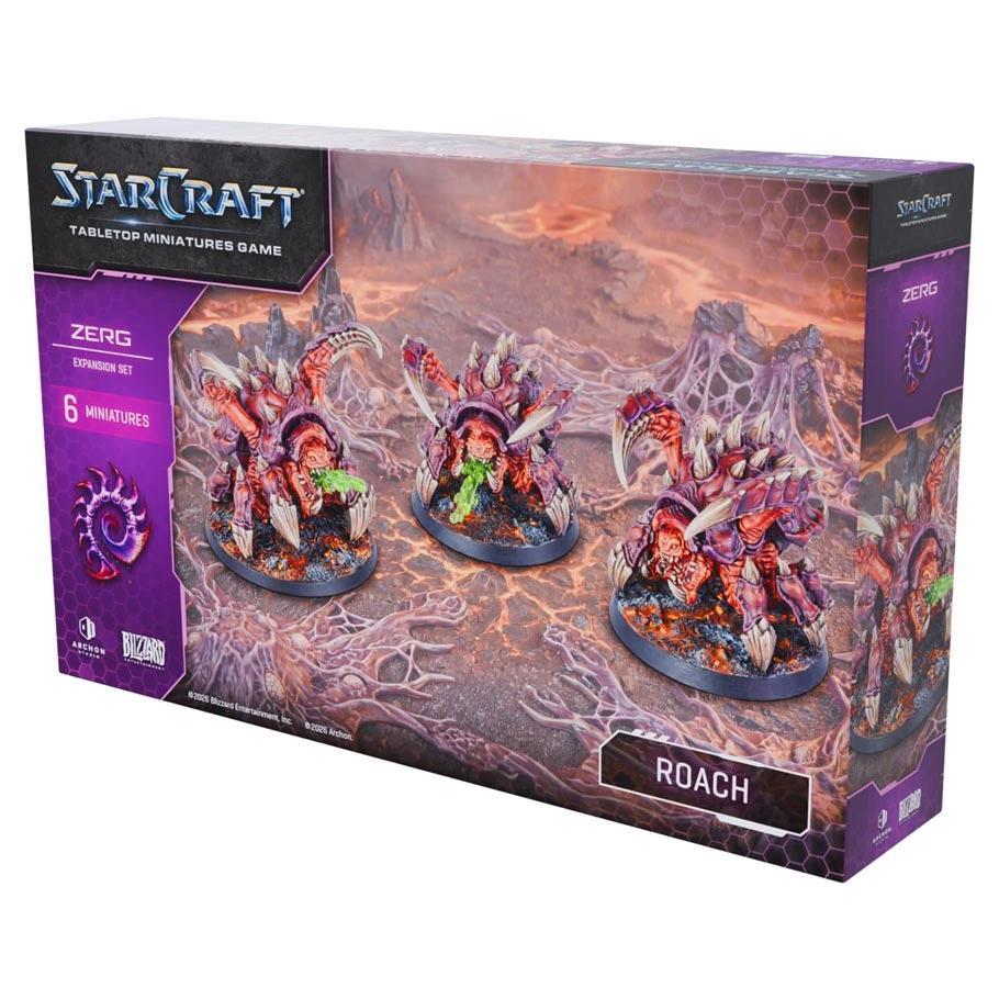 StarCraft: Tabletop Miniatures Game - Zerg: Roach Expansion Set - The Feisty Goblin Gamehouse -