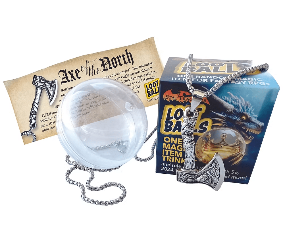 Stat Trackers - Loot Balls (D&D / Fantasy RPG Accessory) - The Feisty Goblin Gamehouse -