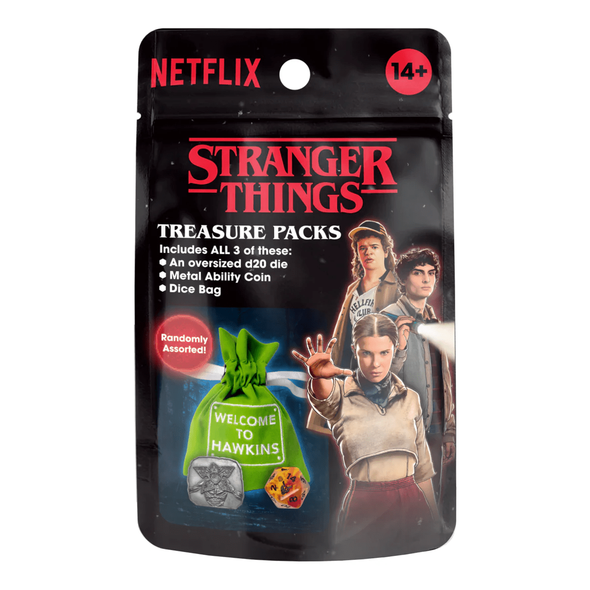 Stranger Things Treasure Packs by Sirius Dice - The Feisty Goblin Gamehouse -