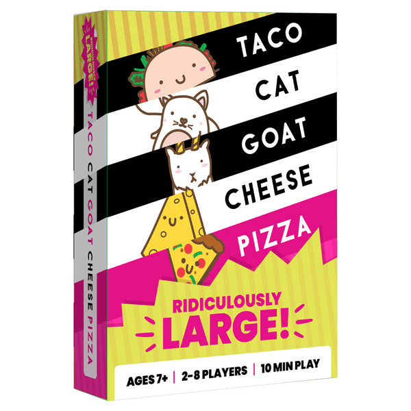 Taco Cat Goat Cheese Pizza: Ridiculously Large (Dolphin Hat Games) - The Feisty Goblin Gamehouse -