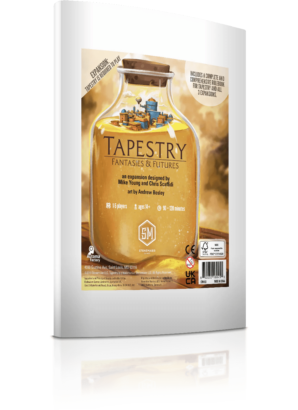 Tapestry: Fantasies & Futures (Stonemaier Games) - The Feisty Goblin Gamehouse -