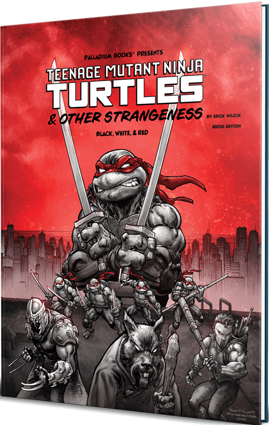 Teenage Mutant Ninja Turtles & Other Strangeness RPG Black, White & Red Edition - The Feisty Goblin Gamehouse -