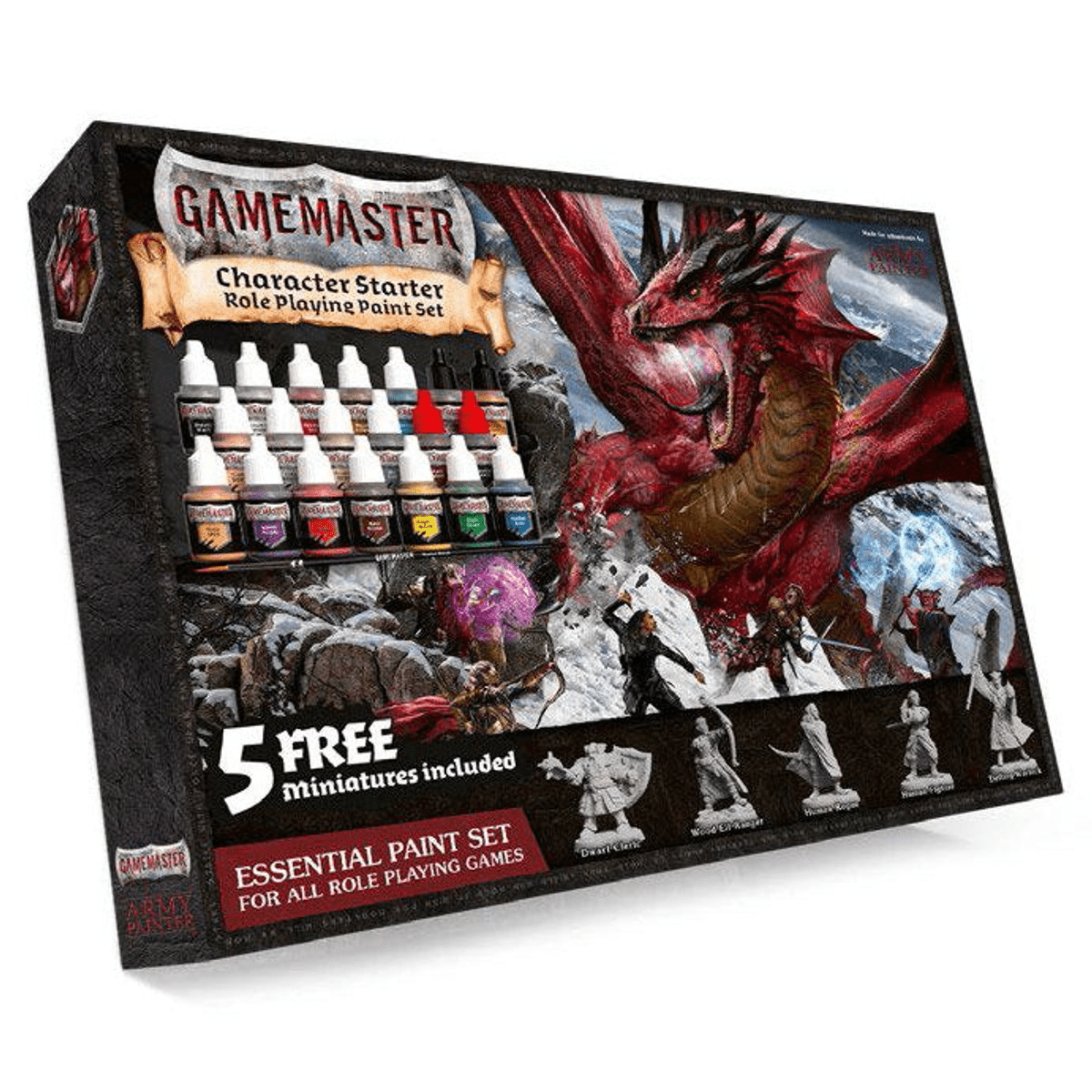 The Army Painter - Gamemaster Adventure Starter: Role-Playing Paint Set - The Feisty Goblin Gamehouse -