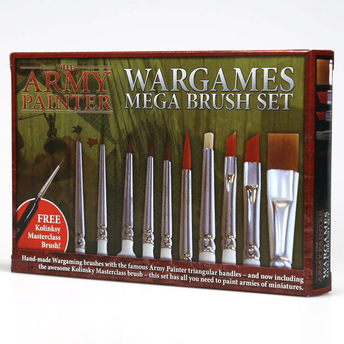 The Army Painter - Hobby: Starter Mega Brush Set - The Feisty Goblin Gamehouse -