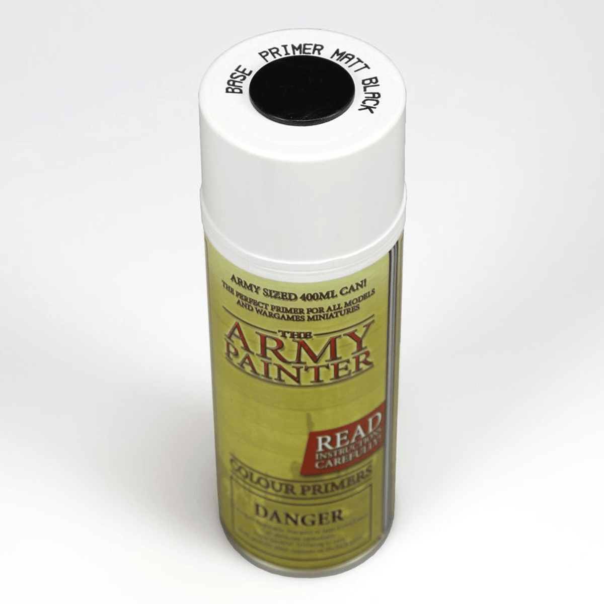 The Army Painter - Primer: Base Matt Black (400ml) - The Feisty Goblin Gamehouse -