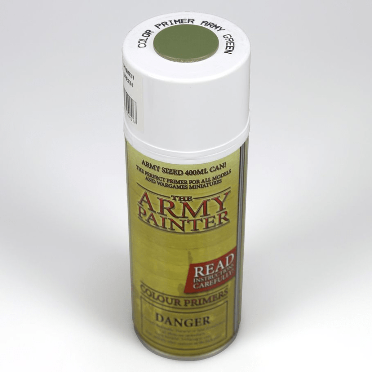 The Army Painter - Primer: Colour Army Green (400ml) - The Feisty Goblin Gamehouse -