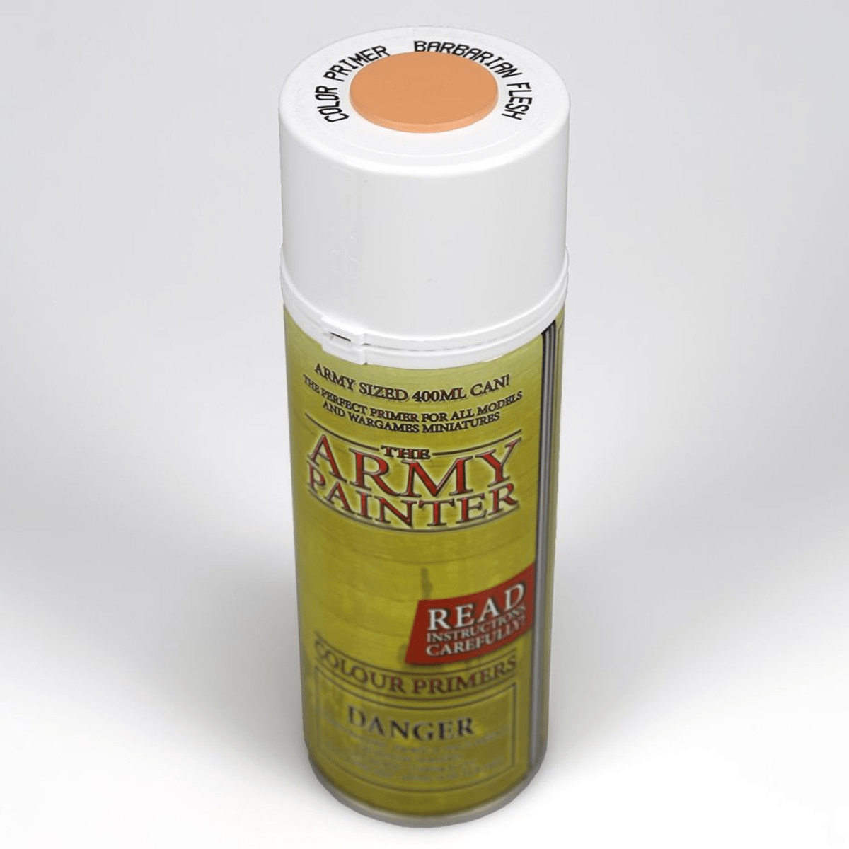 The Army Painter - Primer: Colour Barbarian Flesh (400ml) - The Feisty Goblin Gamehouse -