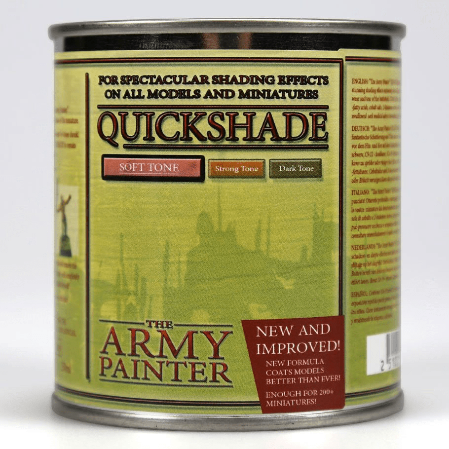 The Army Painter - Quickshade: Soft Tone (250ml) - The Feisty Goblin Gamehouse -