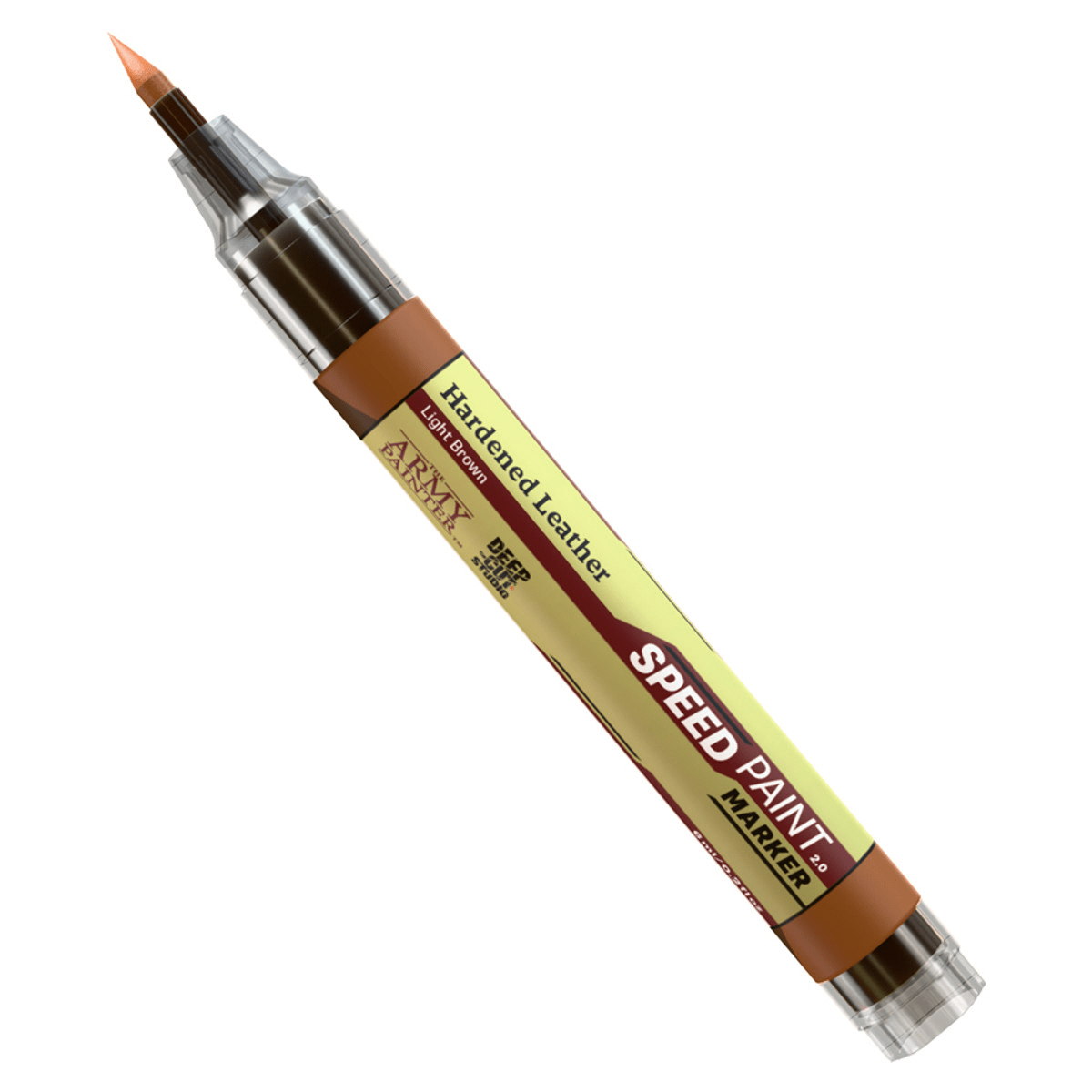 The Army Painter - Speedpaint Marker: Hardened Leather (6ml) - The Feisty Goblin Gamehouse -