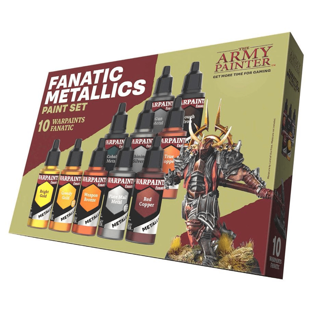 The Army Painter - Warpaint: Fanatic Metallics Paint Set - The Feisty Goblin Gamehouse -