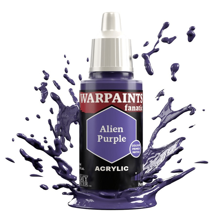 The Army Painter - Warpaints Fanatic: Alien Purple (18ml) - The Feisty Goblin Gamehouse -
