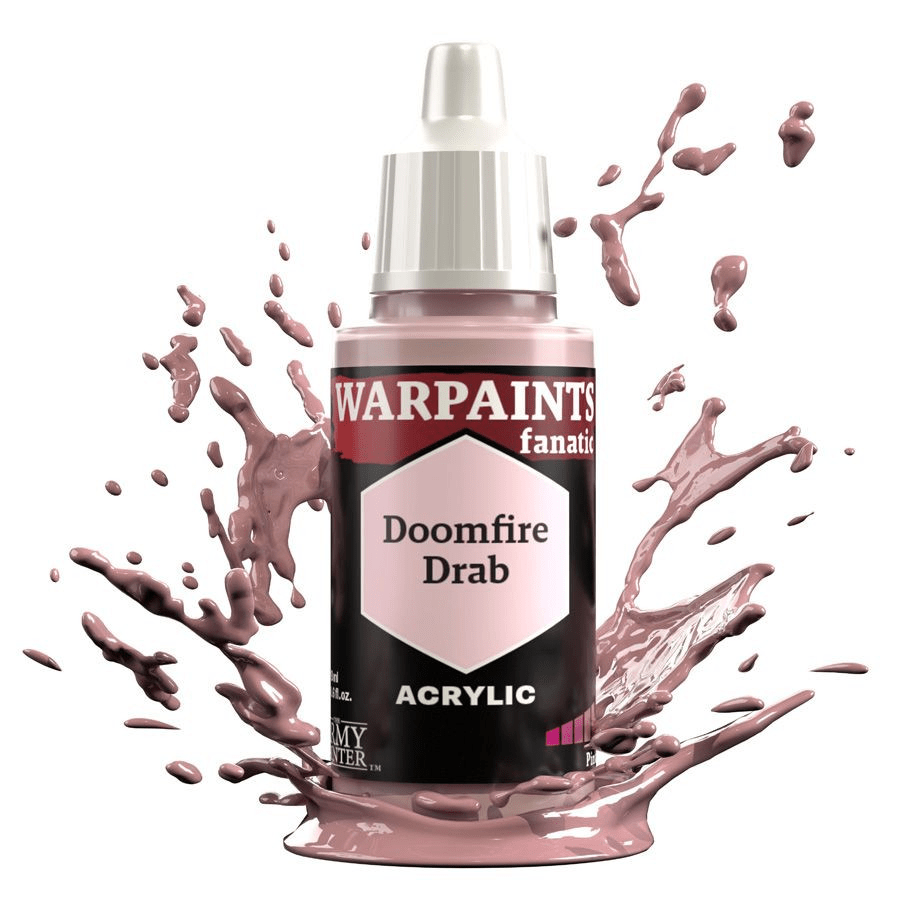 The Army Painter - Warpaints Fanatic: Doomfire Drab (18ml) - The Feisty Goblin Gamehouse -