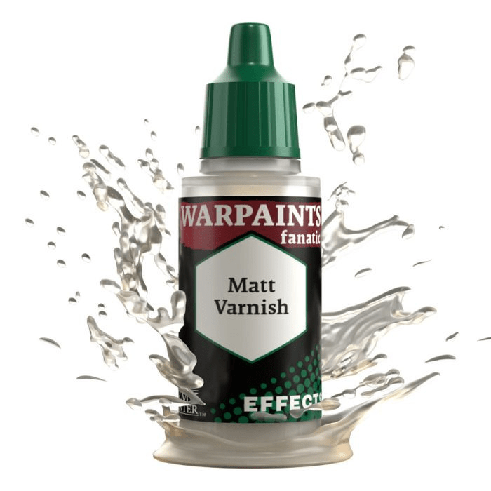 The Army Painter - Warpaints Fanatic Effects: Matt Varnish (18ml) - The Feisty Goblin Gamehouse -