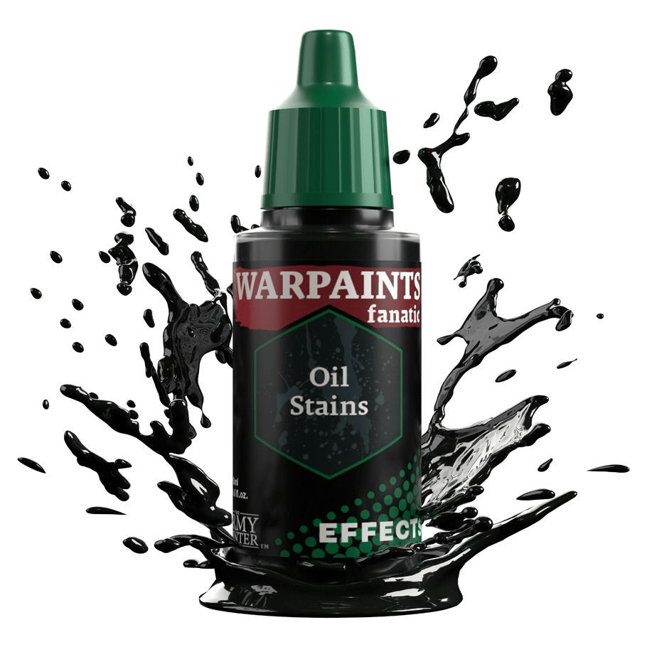 The Army Painter - Warpaints Fanatic Effects: Oil Stains (18ml) - The Feisty Goblin Gamehouse -