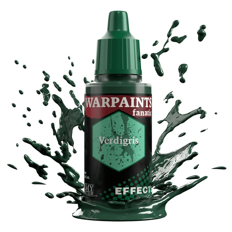The Army Painter - Warpaints Fanatic Effects: Verdigris (18ml) - The Feisty Goblin Gamehouse -