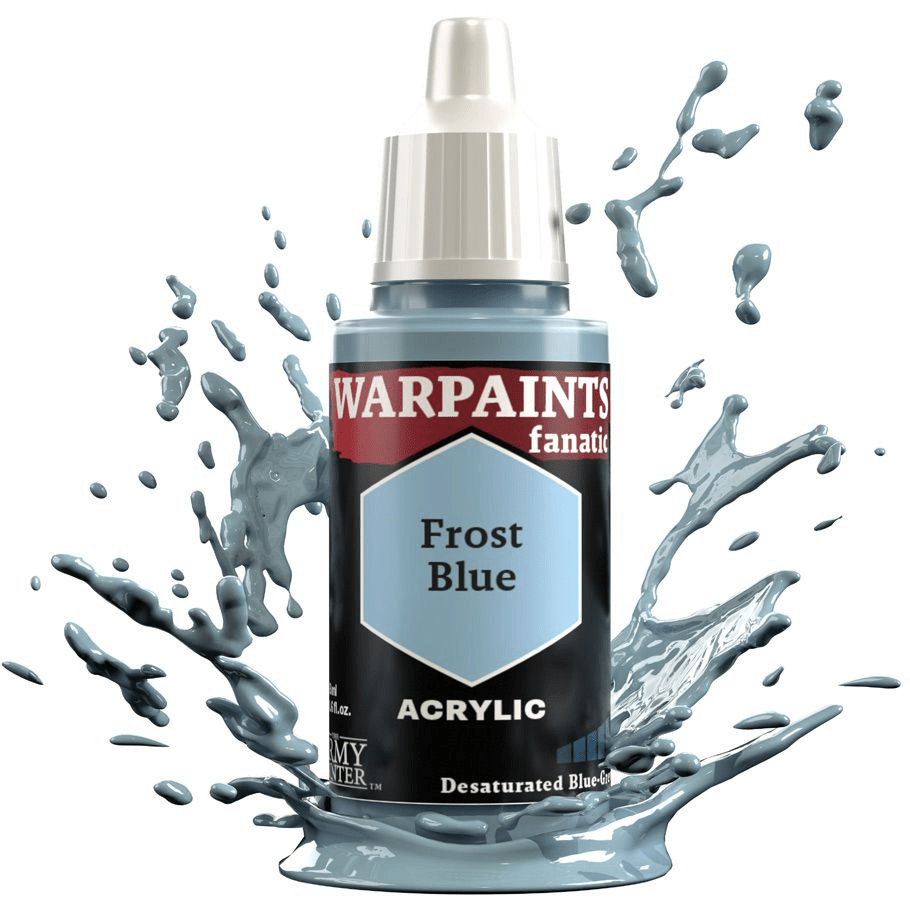 The Army Painter - Warpaints Fanatic: Frost Blue (18ml) - The Feisty Goblin Gamehouse -