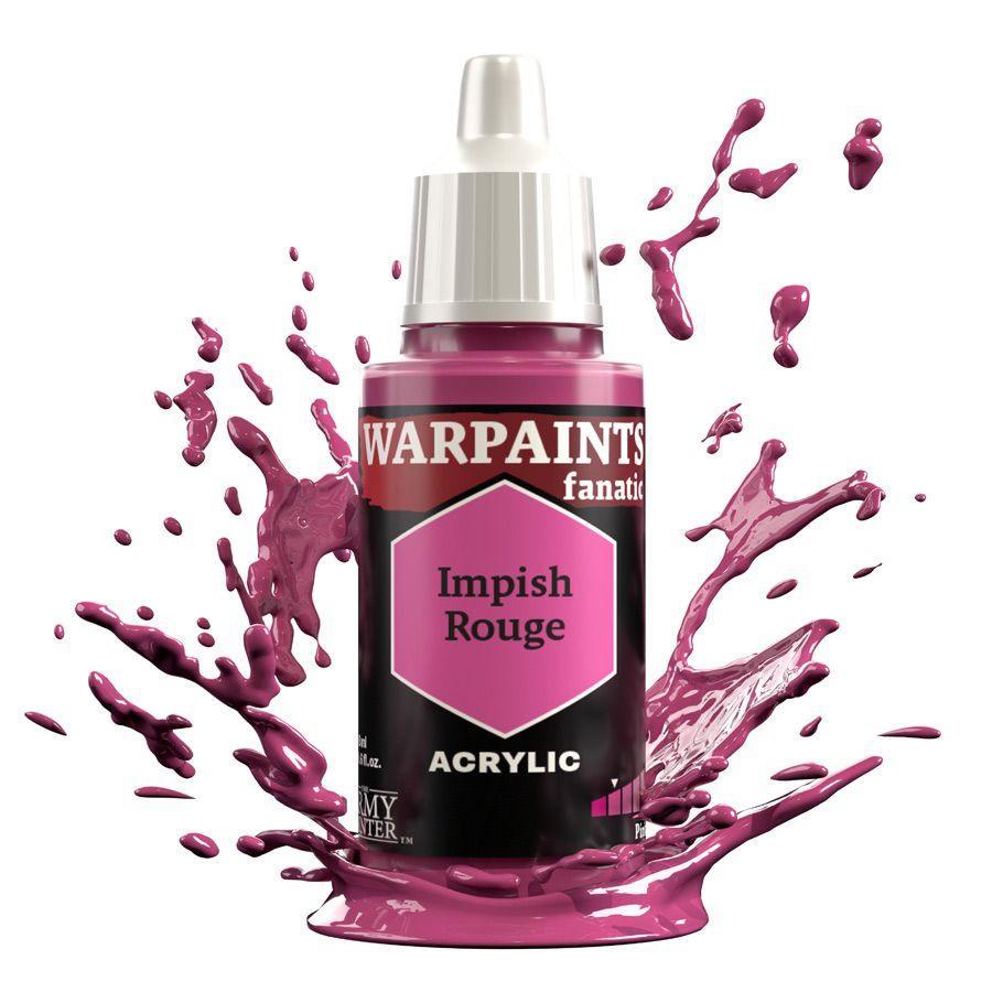 The Army Painter - Warpaints Fanatic: Impish Rouge (18ml) - The Feisty Goblin Gamehouse -