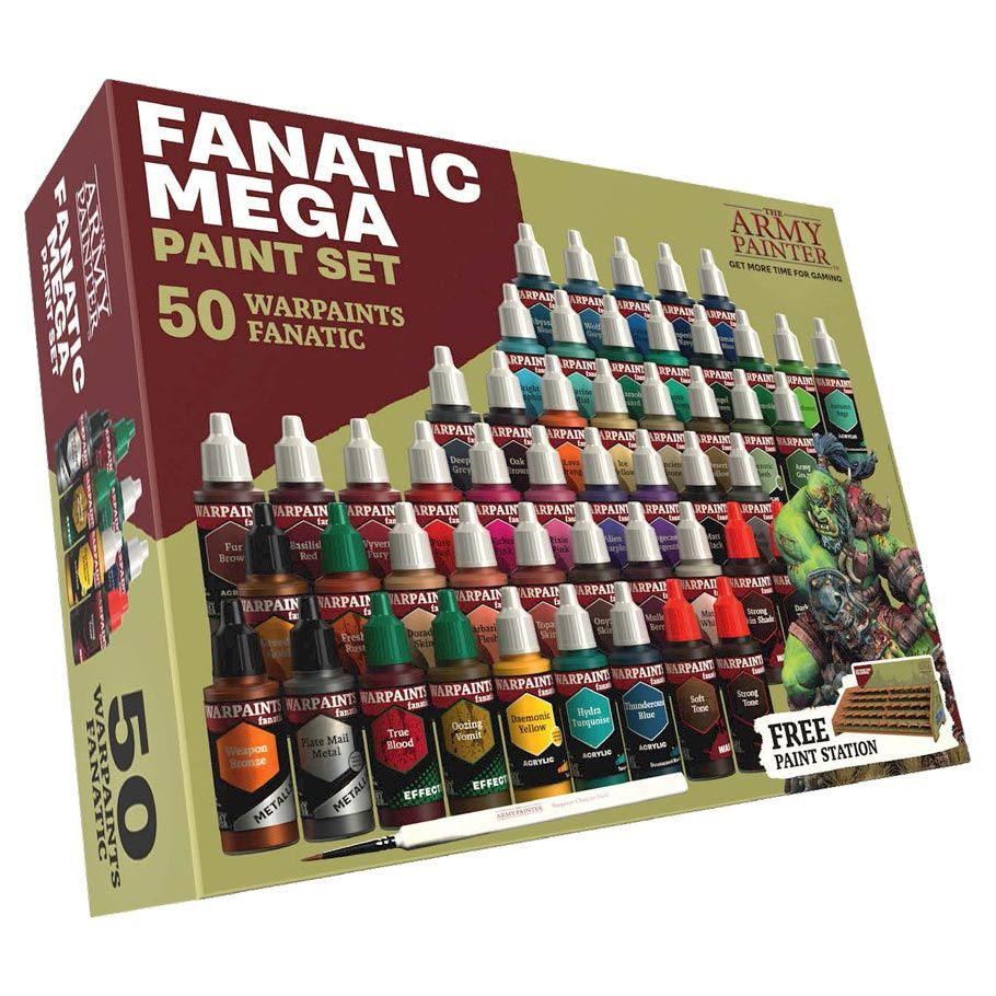 The Army Painter - Warpaints Fanatic: Mega Set - The Feisty Goblin Gamehouse -