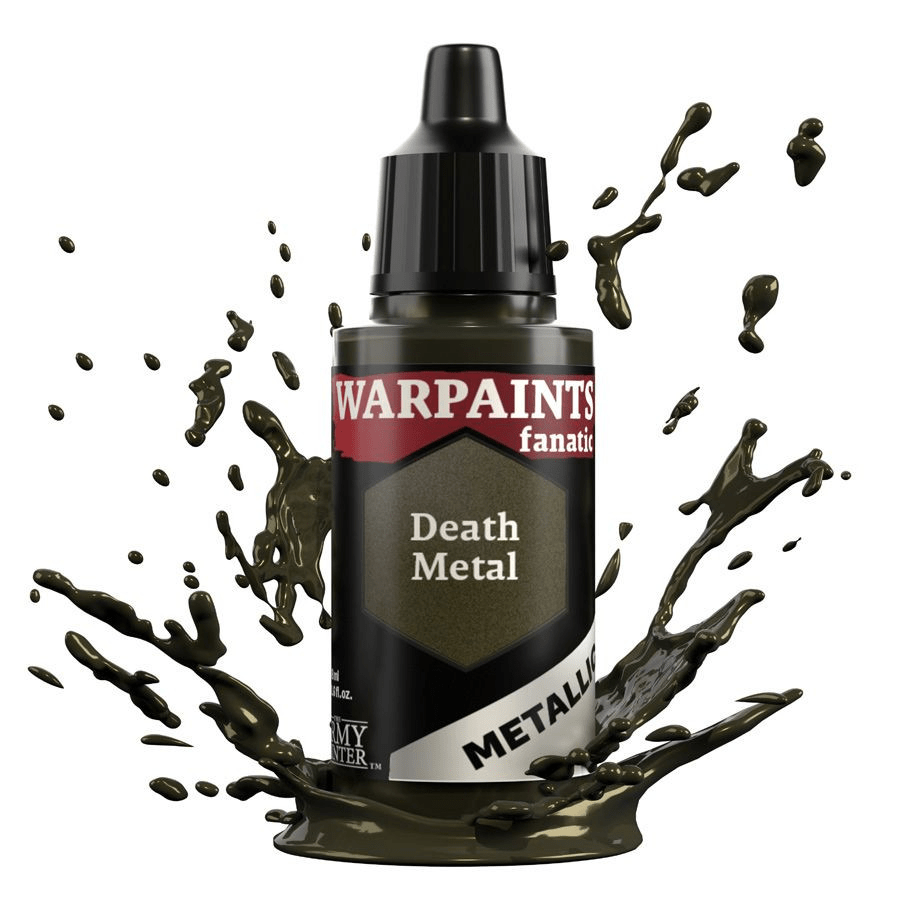 The Army Painter - Warpaints Fanatic Metallic: Death Metal (18ml) - The Feisty Goblin Gamehouse -