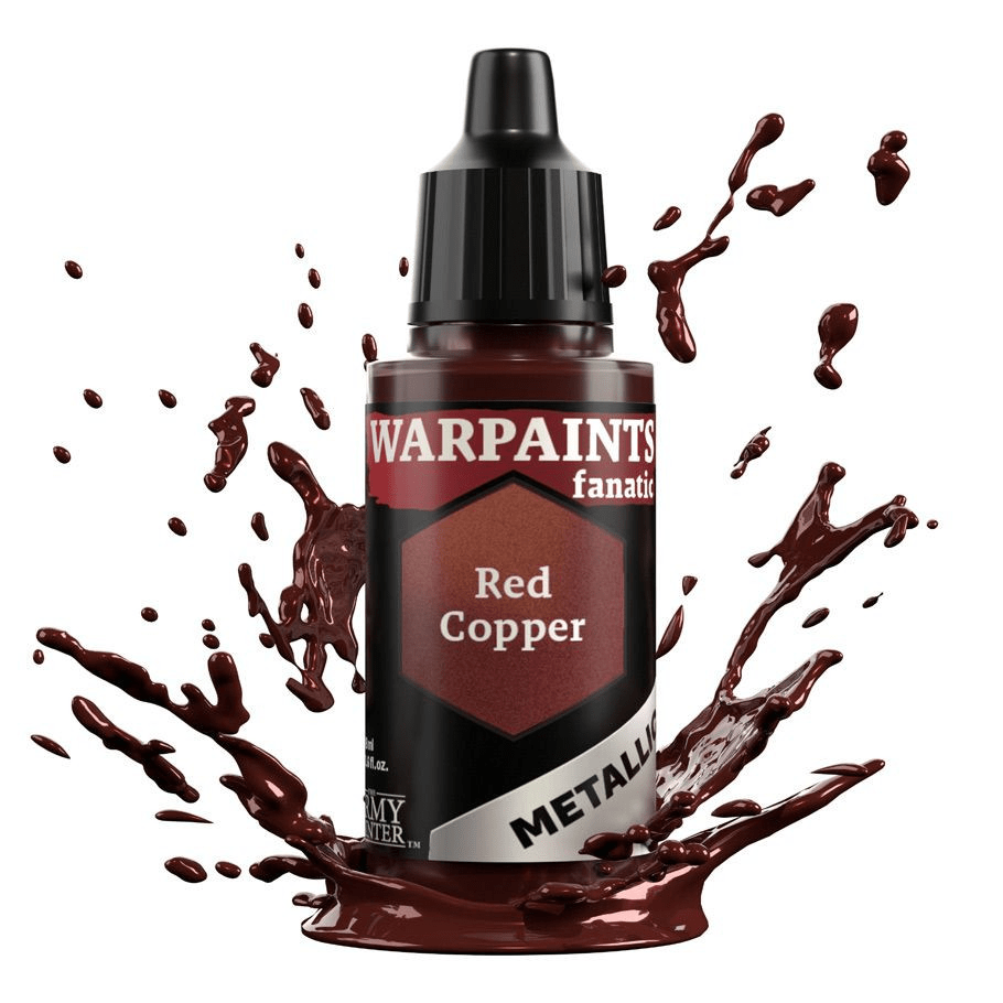 The Army Painter - Warpaints Fanatic Metallic: Red Copper (18ml) - The Feisty Goblin Gamehouse -