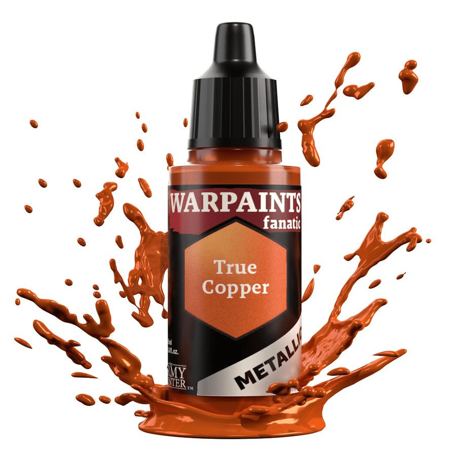 The Army Painter - Warpaints Fanatic Metallic: True Copper (18ml) - The Feisty Goblin Gamehouse -