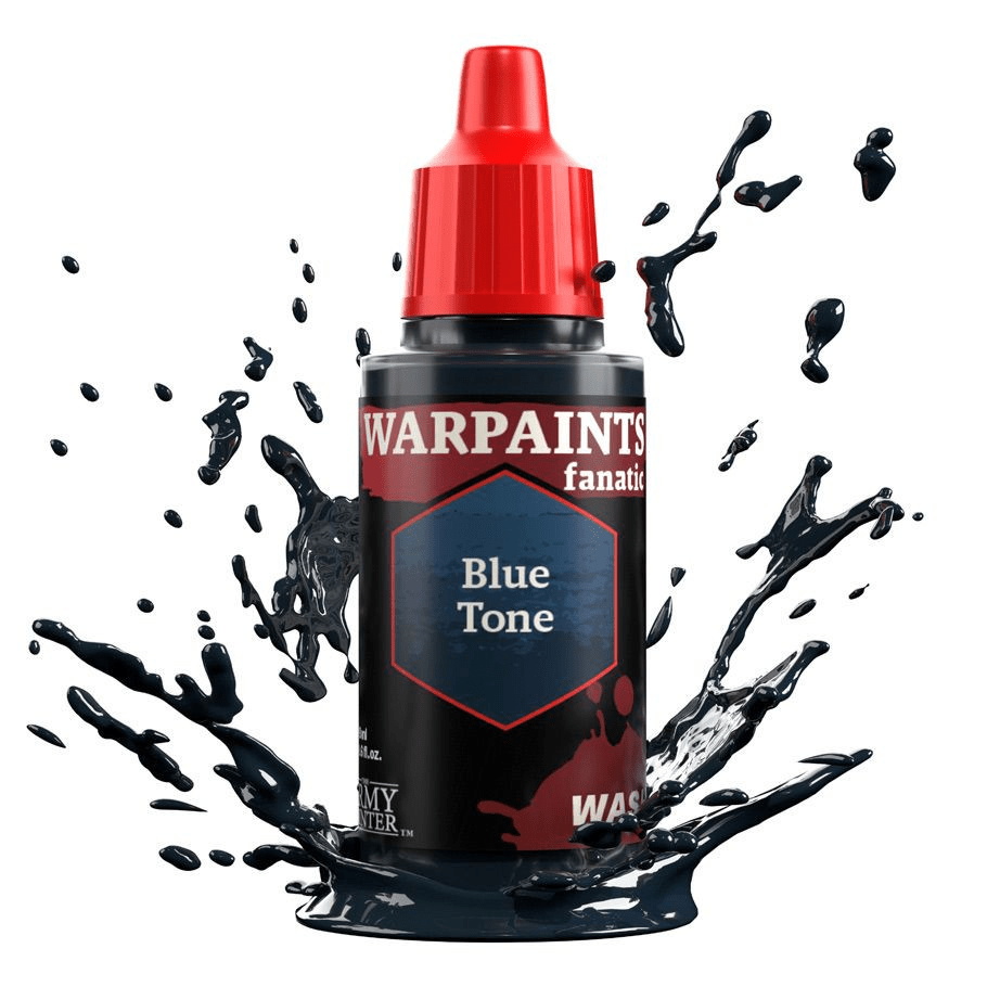 The Army Painter - Warpaints Fanatic Wash: Blue Tone (18ml) - The Feisty Goblin Gamehouse -