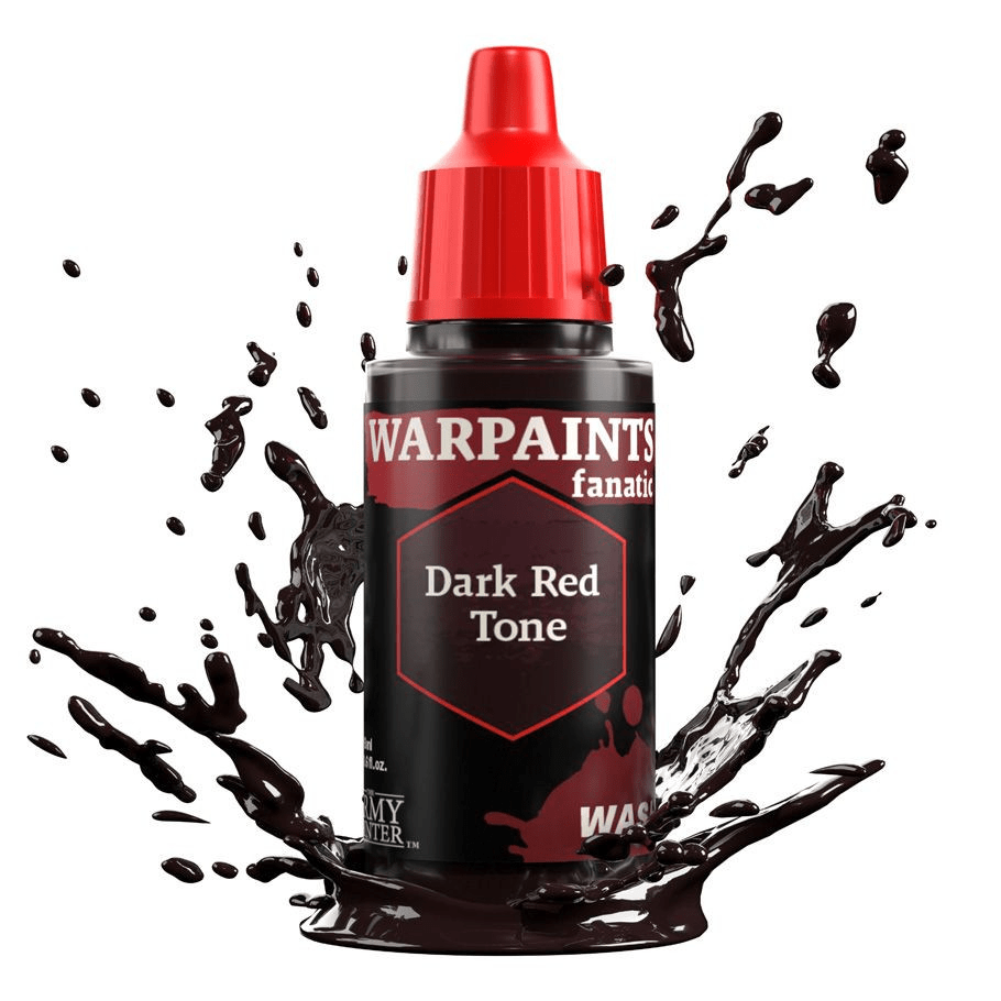 The Army Painter - Warpaints Fanatic Wash: Dark Red Tone (18ml) - The Feisty Goblin Gamehouse -