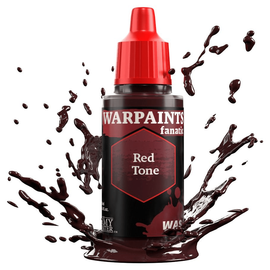 The Army Painter - Warpaints Fanatic Wash: Red Tone (18ml) - The Feisty Goblin Gamehouse -