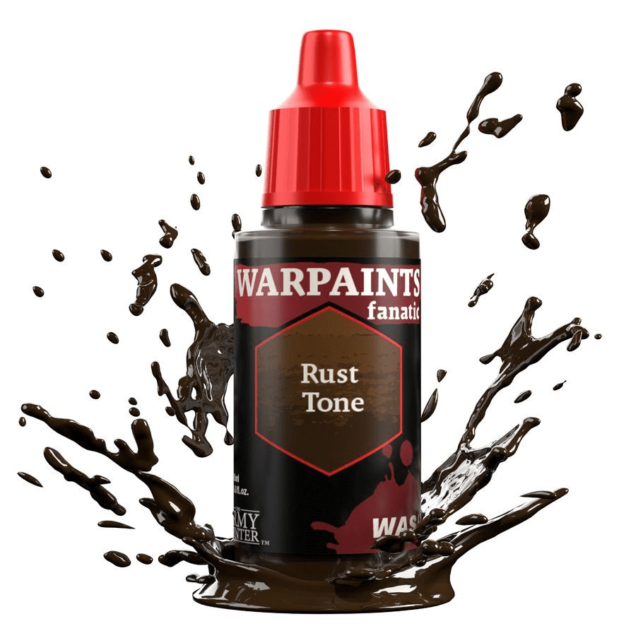 The Army Painter - Warpaints Fanatic Wash: Rust Tone (18ml) - The Feisty Goblin Gamehouse -