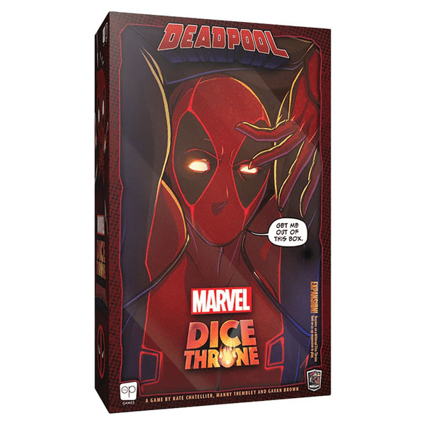 The OP Games - Dice Throne: Marvel Deadpool Deluxe Expansion - The Feisty Goblin Gamehouse -