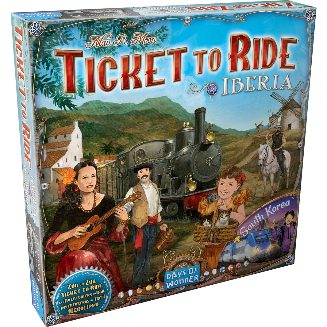 Ticket to Ride 8 Iberia & South Korea - The Feisty Goblin Gamehouse -