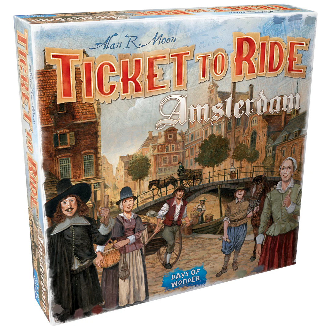 Ticket to Ride Amsterdam - The Feisty Goblin Gamehouse -