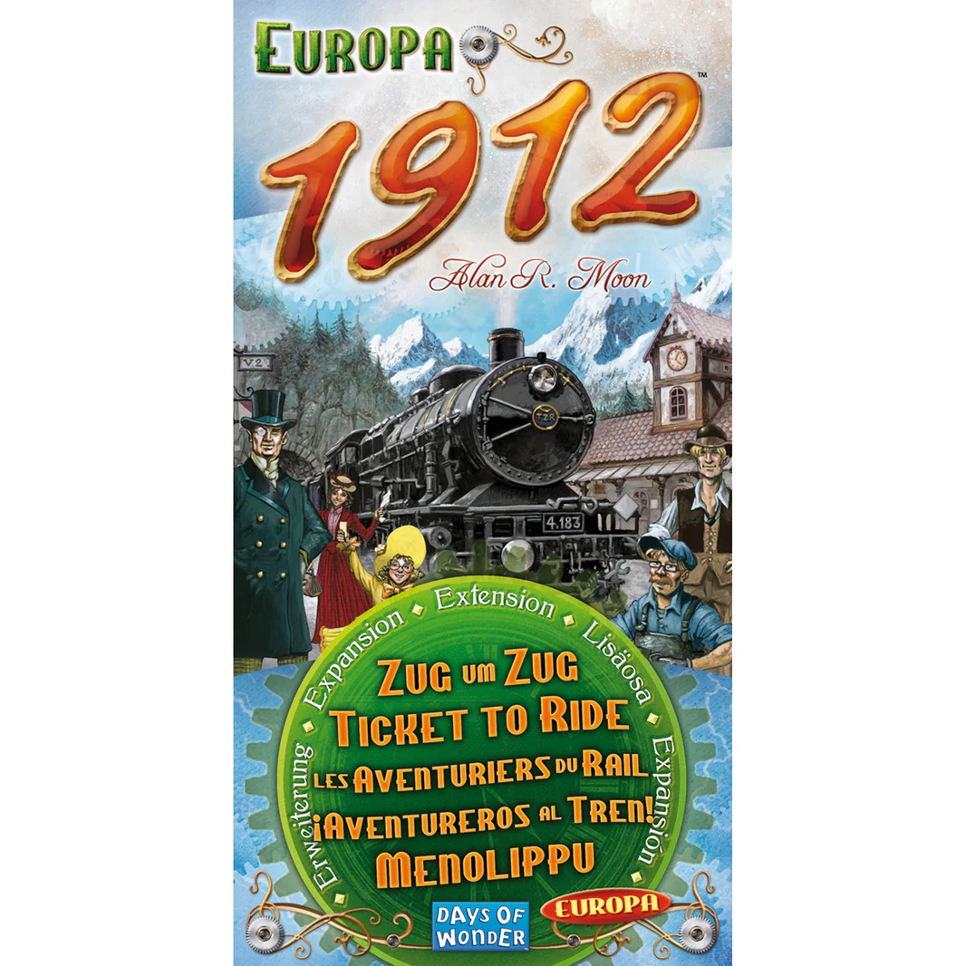 Ticket to Ride: Europa 1912 Expansion - The Feisty Goblin Gamehouse -