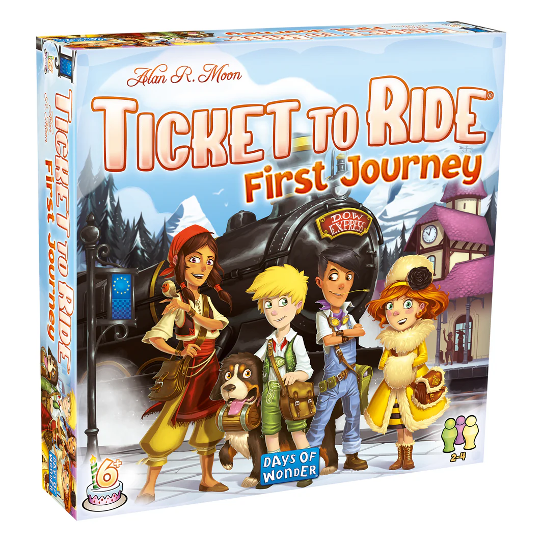 Ticket to Ride: Europe: First Journey (Days of Wonder) - The Feisty Goblin Gamehouse -