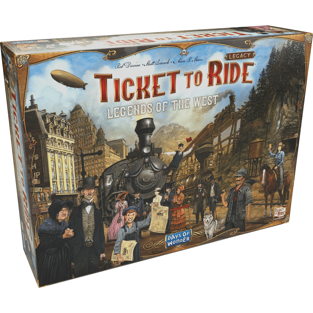 Ticket to Ride Legacy: Legends of the West - The Feisty Goblin Gamehouse -